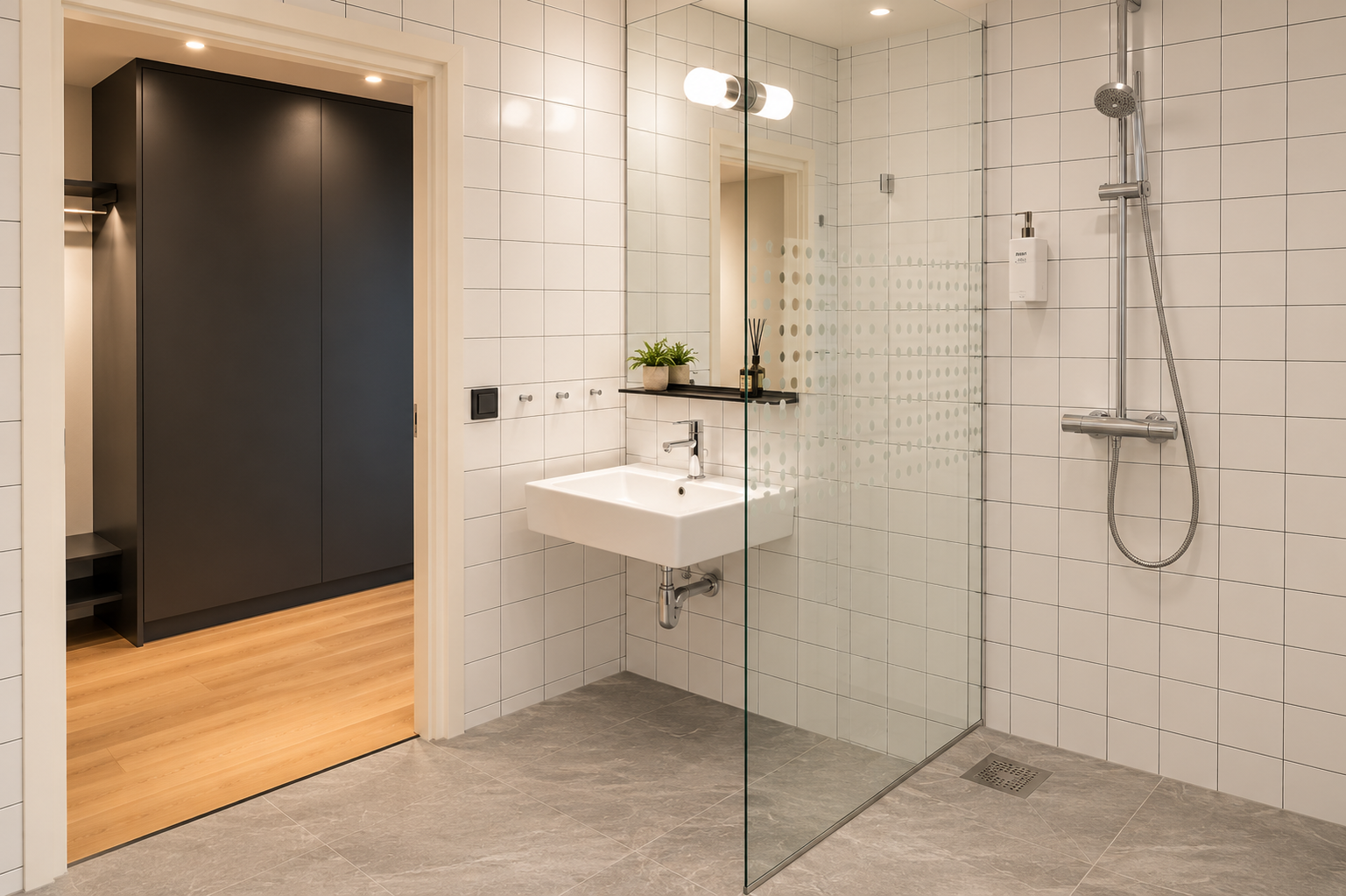 Kök i ett hotellrum